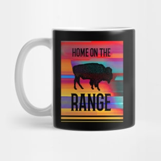 Bison Home on the Range Design Mug